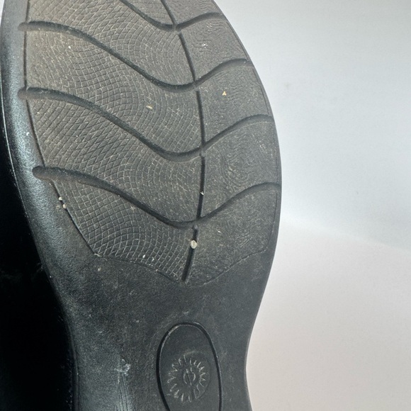 Earth Spirit Gelron Women's Black Vegan Leather Buckle Accent Slip-On Mules 10 - Picture 7 of 14